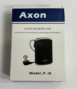 Axon Personal Sound Hearing Aid & Amplifier for Both Ear Moderate Loss F-16 - Picture 1 of 11