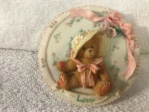 Christmas figurine wall plaque Cherished Teddies Love CH4927 - Picture 1 of 4