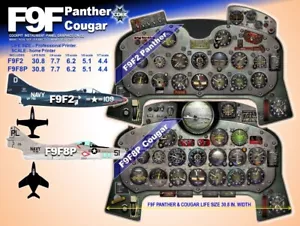 F9F PANTHER COCKPIT instrument panel CDkit - Picture 1 of 14