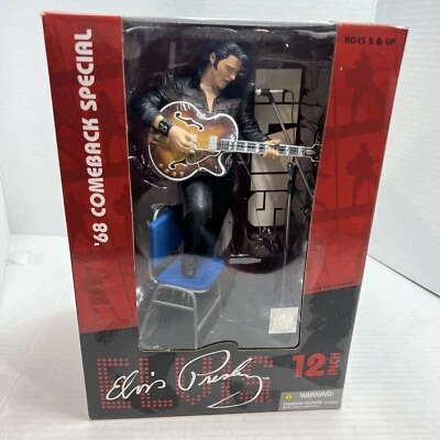 Фигурка ELVIS PRESLEY '68 Comeback Special 12 дюймов 2004 McFarlane Toys King Of Rock - Изображение 1 из 4