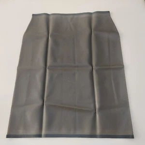 2. Falda de látex Wahl con color de contraste, Smokey Grey/negro, Size M, goma, sexy - Imagen 1 de 2
