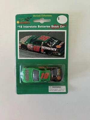 New Shell #18 Interstate Batteries Stock Car, Bobby Labonte, Nascar 1:64 DieCast - Image 1 of 2