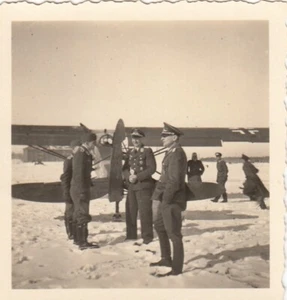 Foto privada Wehrmacht WK2 WW2 Major Vogel avión 1941 aviador - Imagen 1 de 2