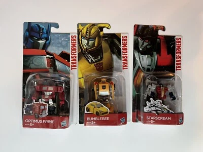 HASBRO Transformers 2 in 1 LOT Of 3 Optimus Prime, Bumblebee & Starscream - Image 1 of 4
