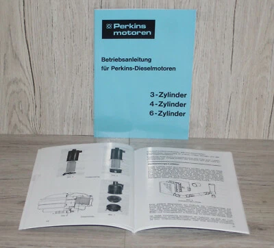 Perkins Betriebsanleitung Diesel Motor 3 Zylinder, 4 Zylinder, 6 Zylinder - Bild 1 von 3