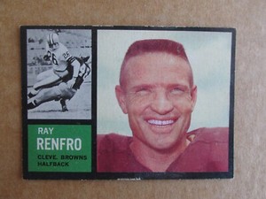 1962 TOPPS FOOTBALL CARD SINGLES COMPLETE YOUR SET PICK CHOOSE UPDATED 9/4