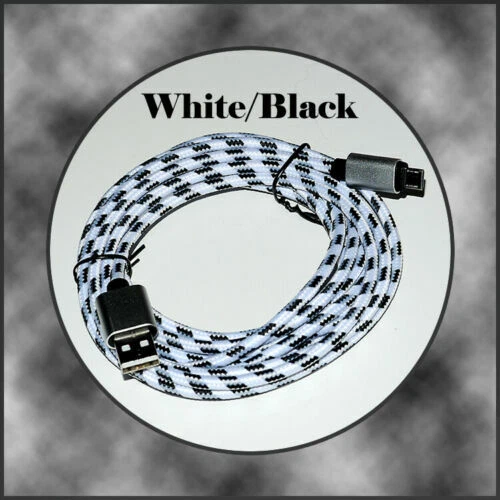Extra Long Charging Charger Cable USB Cord for iPhone, Android Micro, or TYPE C - Image 1 of 1