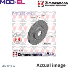 BRAKE DISC FOR HYUNDAI ix35/SUV TUCSON/IX35/II i40/CW JM SONATA SONICA EMBERA  