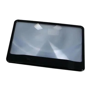 PAGE BRITE Ultra Slim Book 3-LED Light & 3X Magnifier Vision Aid Magazine - Picture 1 of 4
