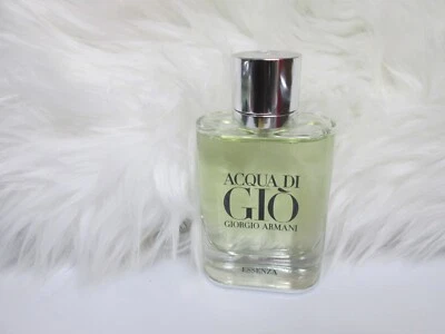 GIORGIO ARMANI AQUA DI GIO ESSENZA EDP con caja descontinuada ¡difícil de encontrar exageración! 2,5 fl oz. Foto 1 de 4