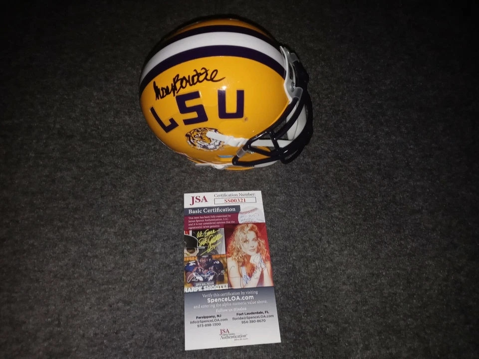 Kayshon Boutte Signed Mini Helmet Jsa Lsu Tigers Full Name Graph Rare - Image 1 of 1