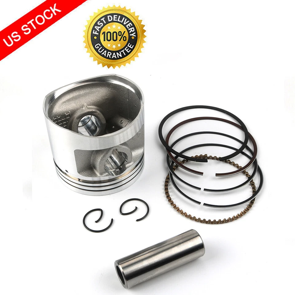Piston Kit For Honda 2001-2003 XR100R,2004-2013 CRF100F ,2006 NSF100 53mm - Image 1 of 4