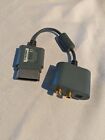Microsoft Audio Adapter X808221-001 For Xbox 360 Gray Tested
