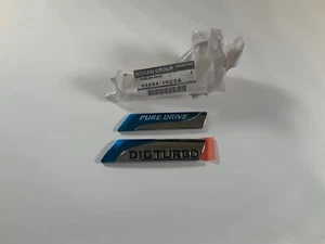 90894-1KC0A OEM NISSAN JUKE DIG TURBO EMBLEM REAR - WILL FIT MANY OTHER VEHICLES - Picture 1 of 5