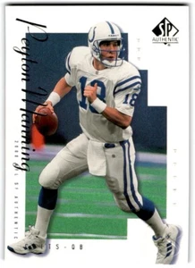 2000 Upper Deck SP Authentic SAMPLE Peyton Manning - Picture 1 of 2