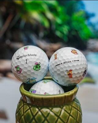 CLEARANCE: Special Edition TaylorMade TP5 Pix Tiki Dozen Golf Balls