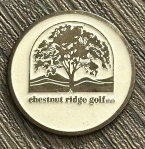 Chestnut Ridge Golfschläger Golfball Marker Medaille Blairsville PA von Golf Design - Bild 1 von 3