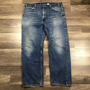 VTG 90s Levi's 505 Orange Tab Regular Fit Straight 40 x 29 Med Wash 1997 Mexico - Picture 1 of 17