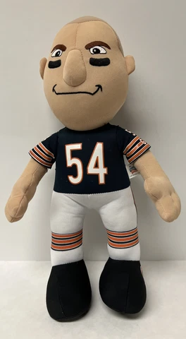 Bleacher Creatures Brian Urlacher 2011 Chicago Bears Doll 15 Inches Cover
