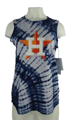 Houston Astros MLB Touch by Alyssa Milano Women's Sleeveless T-Shirt - Image 1 of 4
