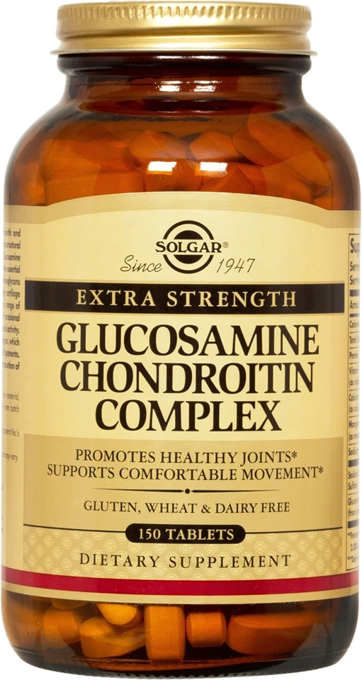 Solgar Glucosamine Chondroitin Complex, Extra Strength