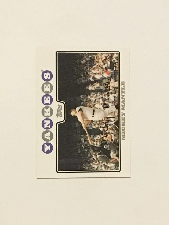 Topps Mickey Mantle Base 2008 Foto 1 de 1