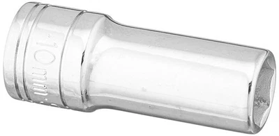 SK Professional 10mm SuperKrome Deep Socket 6 Point Drive Tool USA Made - Image 1 of 4