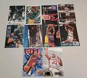 LOT 10 NBA CARD GRANT HILL SKYBOX UD HOOPS FLEER # PISTONS SUNS 2 - Bild 1 von 4