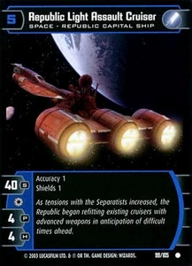 Star Wars TCG WOTC Jedi Guardians Republic Light Assault Cruiser FOIL 99/105 - Bild 1 von 1