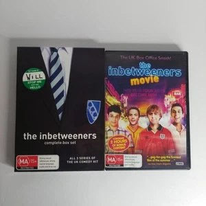 The Inbetweeners Complete Series 1-3 + Movie DVD Box Set PAL Region 4 - Imagen 1 de 11