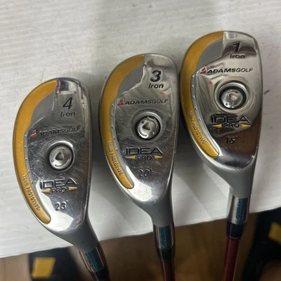 Adams Golf Idea Pro 1.3.4 Iron 16 20 23 3Pcs Set S Flex - Image 1 of 4