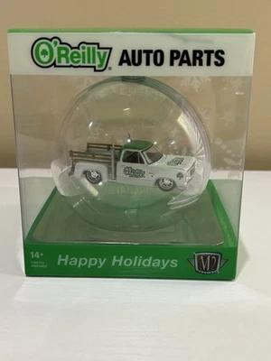 M2 Machines 2025 O'Reilly's Christmas Ornament 1978 Dodge Express Truck  - Image 1 of 4