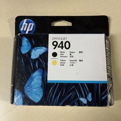 Cabezal de impresión original HP 940 negro amarillo C4900A para Officejet pro 8000 8500 7/2012 Foto 1 de 2