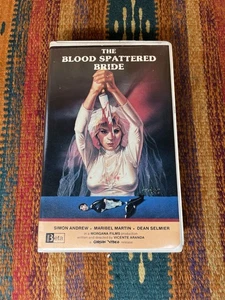 Vintage The Blood Spattered Bride Gorgon Video Beta Max Horror Movie Clamshell - Bild 1 von 8