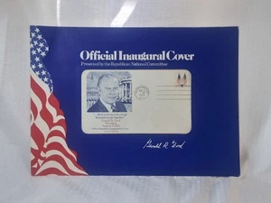 Mayfairstamps US FDC 1974 Flags Gerald R Ford Inauguration First Day Cover Art - Picture 1 of 9