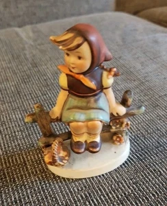 M. J. Hummel W.Goebel Just Resting 4" Figurine W Germany 112 3/0 1938 NICE!! - Picture 1 of 7