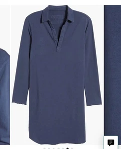 NWT Frank&Eileen Nicole Popover Long Sleeve Henley Dress Size S Sold Out Online - Picture 1 of 4