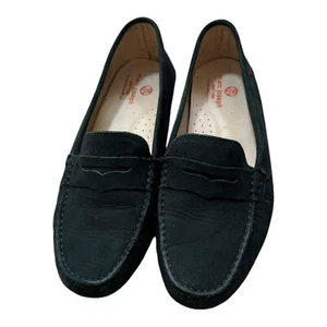Zapatos Mocasín Para Hombre Marc Joseph Napa Cuero Negro Driver Broadway Talla 11 - Imagen 1 de 8
