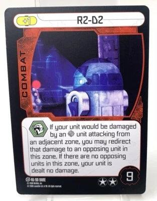Star Wars: Pocket Model Trading Card Game R2-D2 46/60 #46 Rare - Image 1 of 3