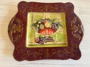 Raymond Waites Home accents, bowl of fruit image 8"x10" - Picture 1 of 2