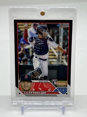 2023 Topps Update Series Baseball Caleb Hamilton RC Rookie Black  /72 SP Red Sox - Image 1 of 3
