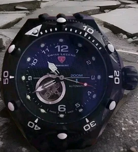 Swiss Legend Swiss Made Trident Automatic Watch+ Watch Winder!)+! - Picture 1 of 23