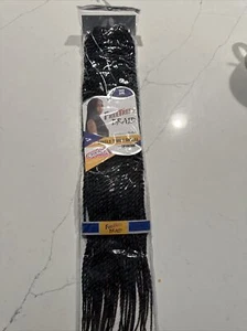 Freetress Box Braids | CROCHET BRAIDS | COLOR 1B/350 20 Inch - Picture 1 of 7