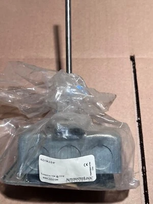 ALC Automated Logic Corporation ALC/10K-2-D-8" Duct Temperature Sensor ALC10K2D8 - Image 1 of 4