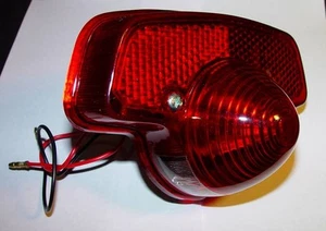 BSA, Norton, Triumph, OIF, Lucas, 1962-72, Complete Bullet Tail Lamp Assembly - Bild 1 von 4