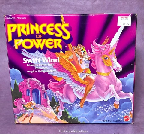 She-ra Princess of Power Swift Wind horse unicorn NRFB Sealed 1984 Mattel MOTU Cover