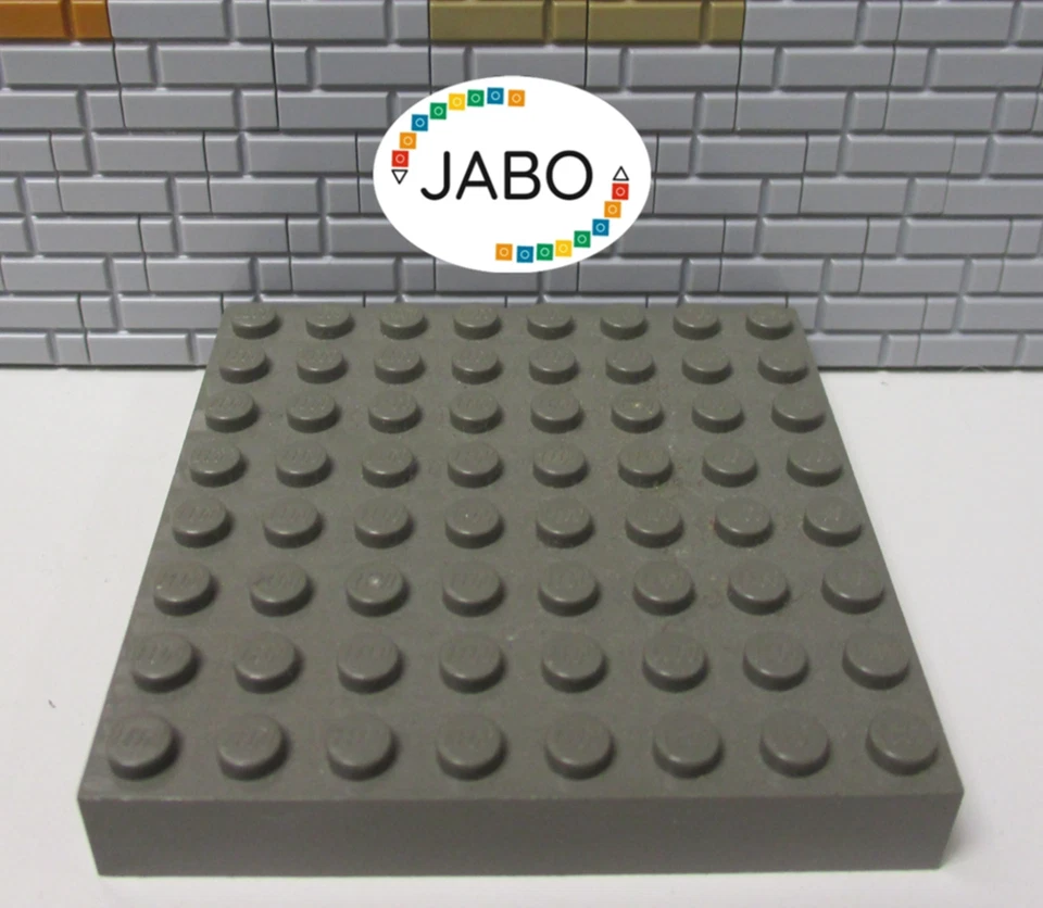 (G3/1) Lego 4201 Placa Alta 8x8 Antiguo Gris Oscuro 10123 7419 4729 4709 6091 4990 Foto 1 de 1