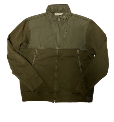 GAP Vintage Jacket Mens Large Olive Green Cotton & Nylon Army Military Bomber - Image 1 of 4