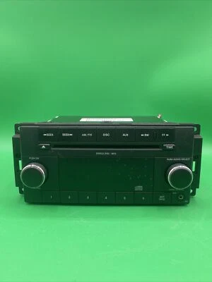 2008 - 2009 RADIO Chrysler Aspen Dodge Challenger PART# P68021159AC - Image 1 of 4
