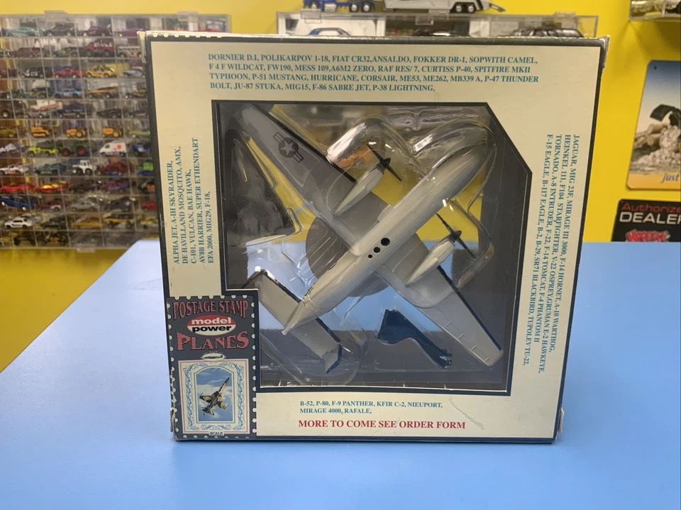 Model Power Postage Stamp Planes - Grumman E-2 Hawkeye 5379 Diecast